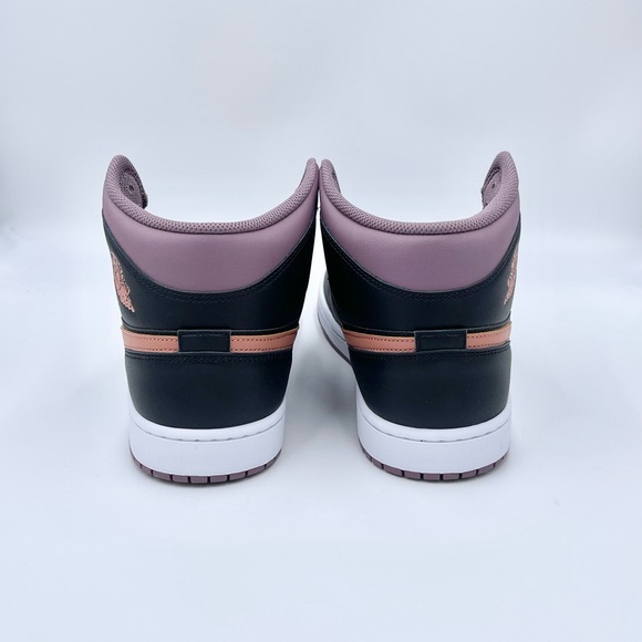 NEW Air Jordan 1 Mid SE Black Sky J Mauve Orange Sneaker FB9911-008 Men’s 11 - Picture 7 of 13